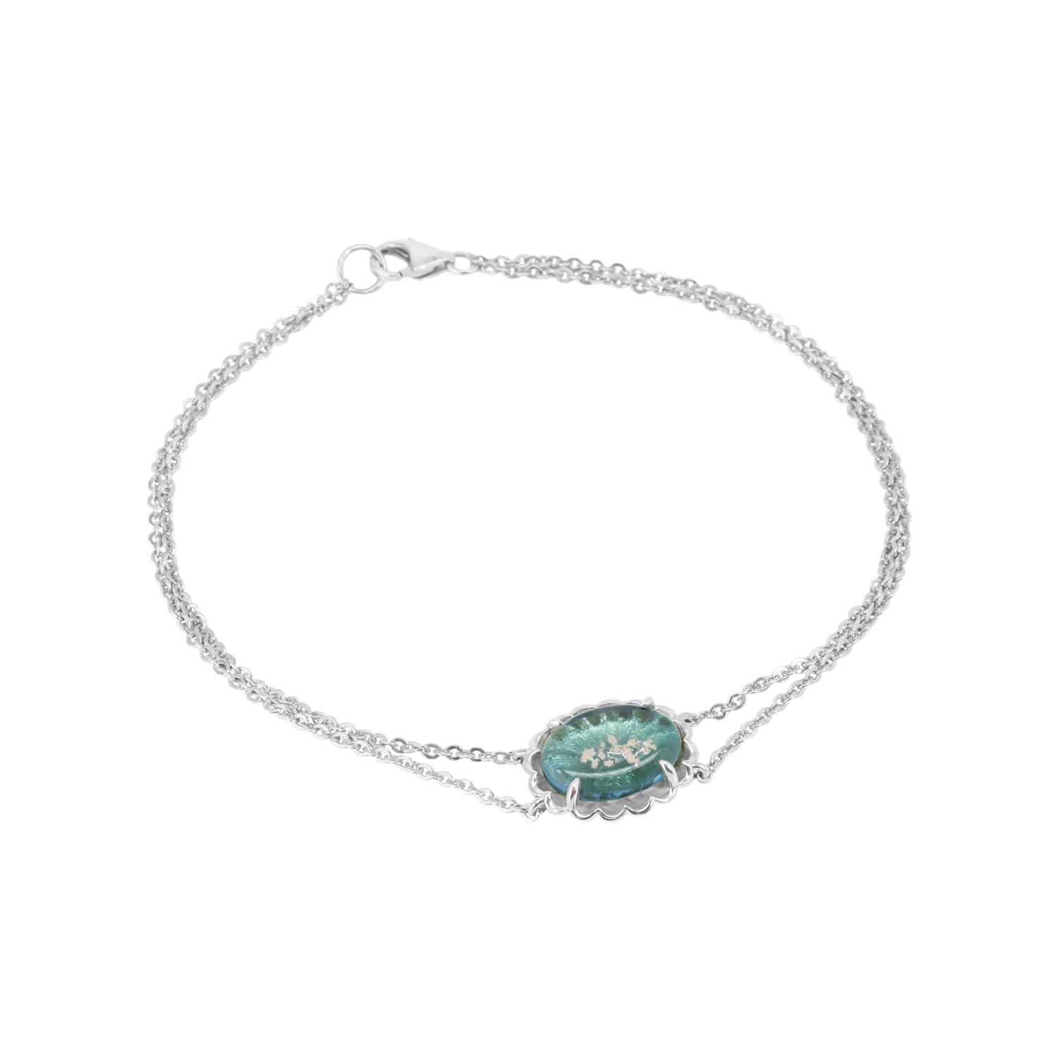 18K裙擺雙層手鍊02